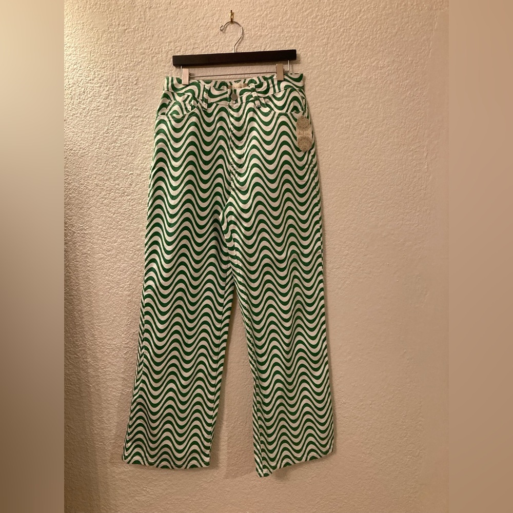 Altar’d State Wide Leg Poppy Pants Burning Man M NWT - Picture 4 of 12